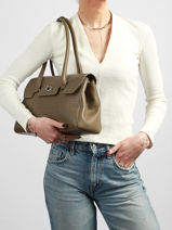 Schoudertas South Africa Polyurethaan David jones Bruin south africa CM8319-vue-porte